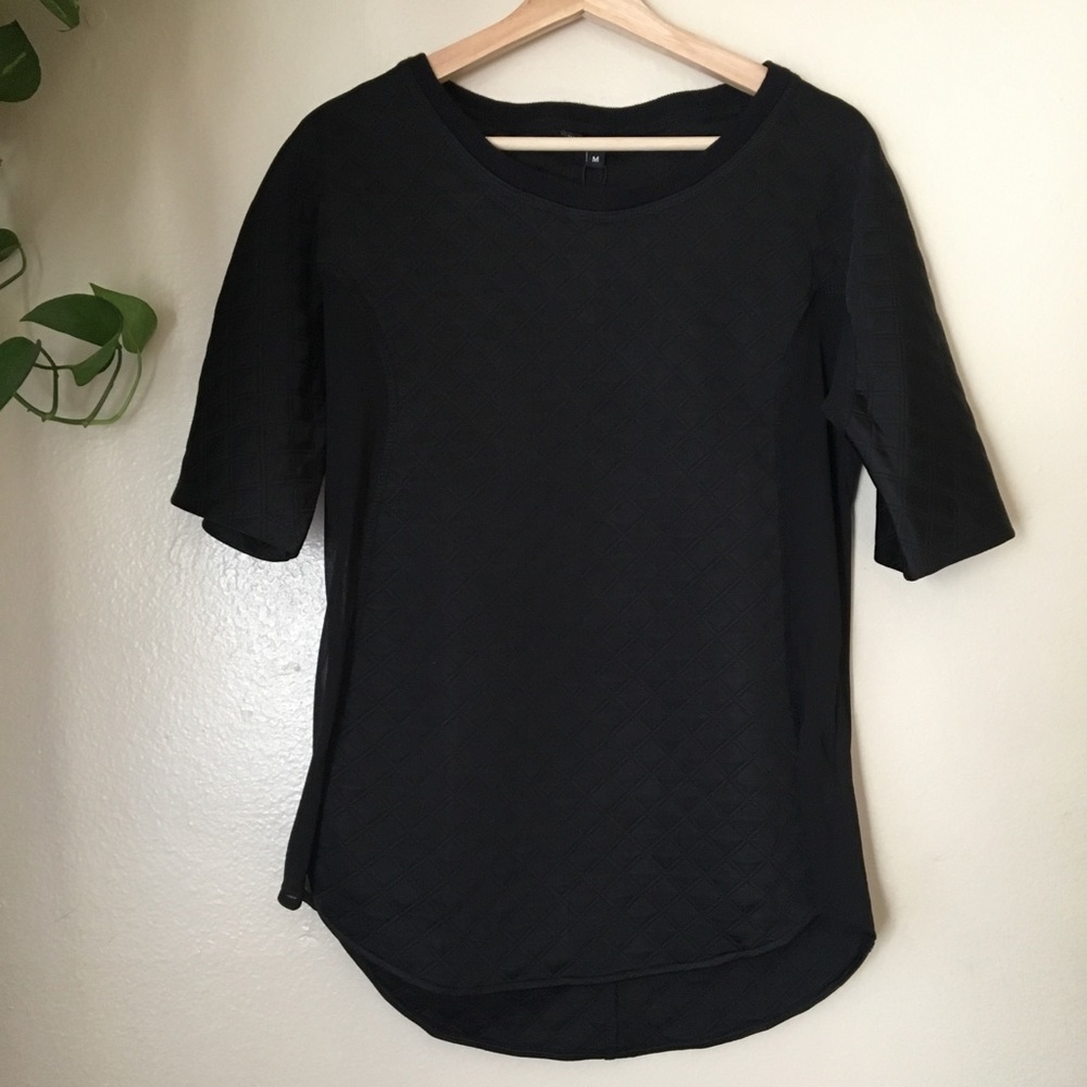 NWT WALTER BAKER TOP W/ SHEER SIDES